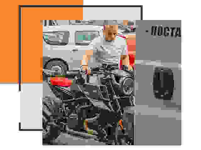 Перевозка мотоцикла по России - Услуги Перевозка-Пть
